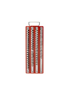 Neiko 03966L Universal Socket Holder, 80 Piece Steel Tray Organizer | 1/4", 3/8" And 1/2 Inch Multi Drive  - Image 2