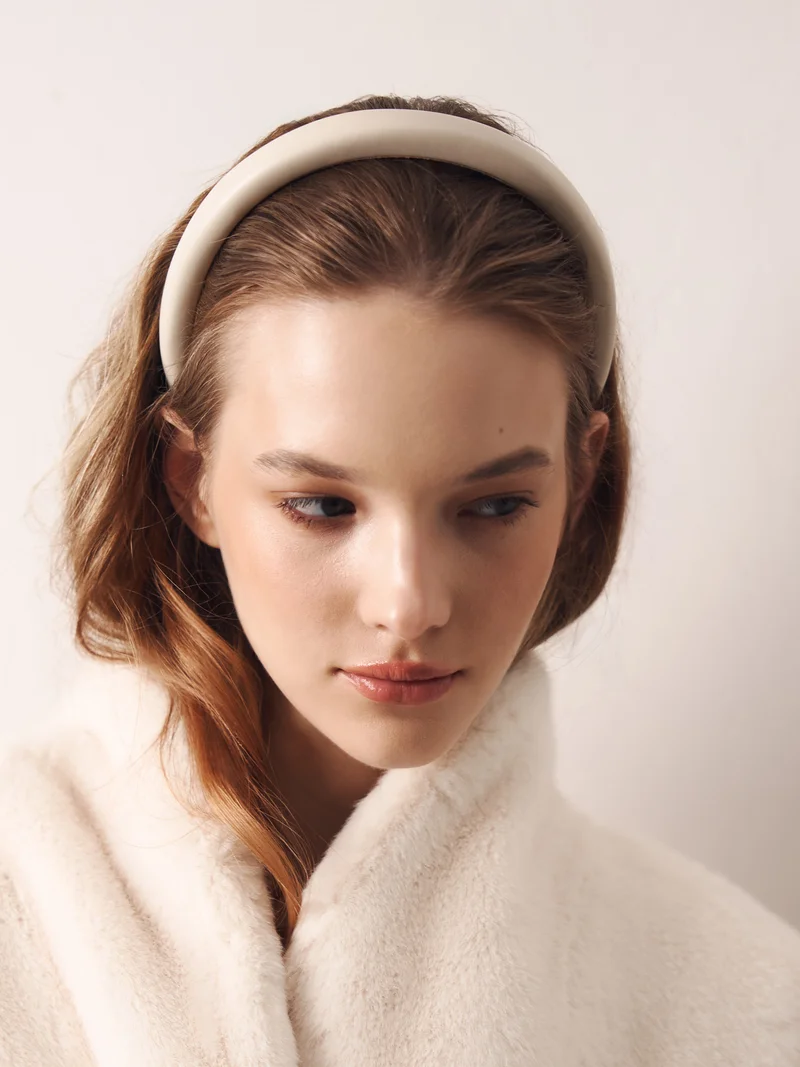Eco-leather hair band