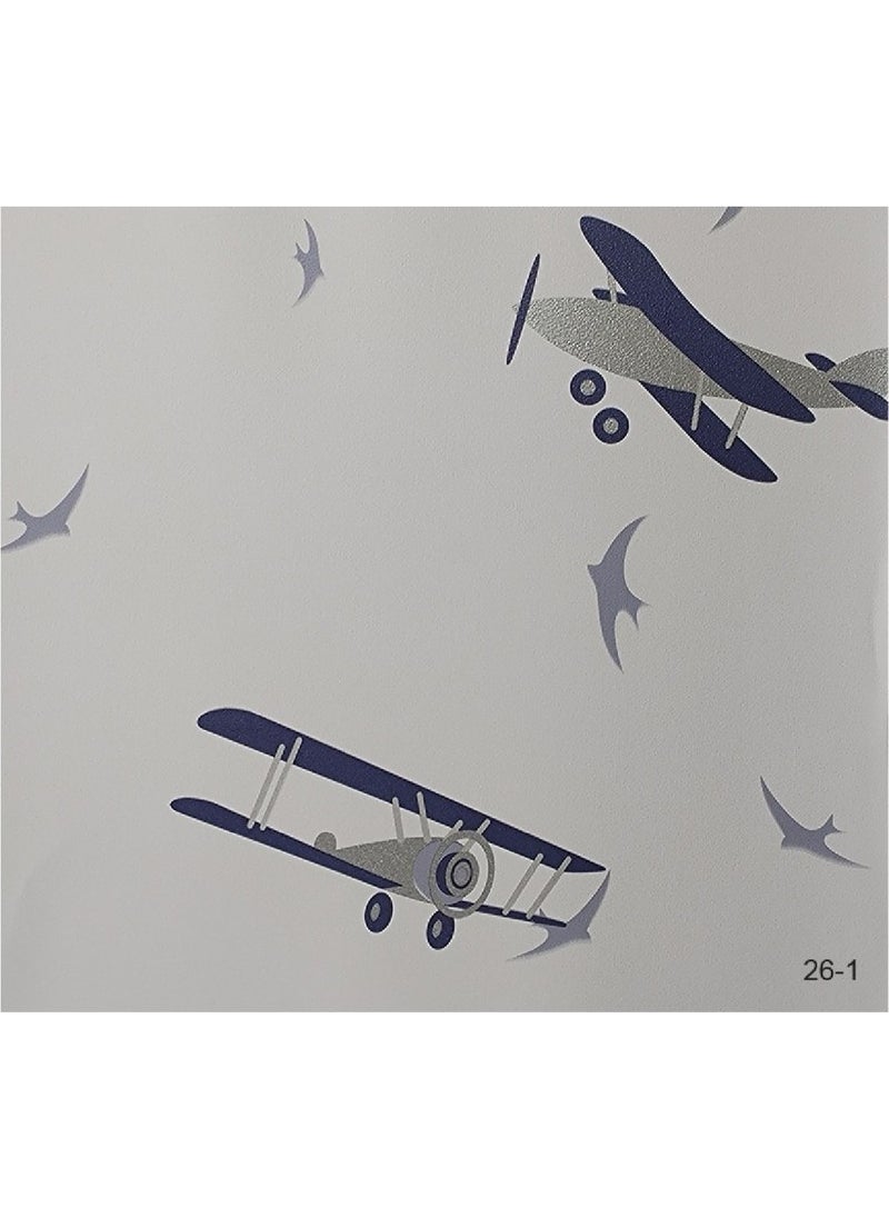 Super Decor Halley Kids 26-1 Airplane and Bird Patterned Wallpaper - pzsku/Z528E6C9C2D4B6AE0B3EFZ/45/_/1741292486/ad06fecc-331a-475d-b160-1b4c7cfa7bfb