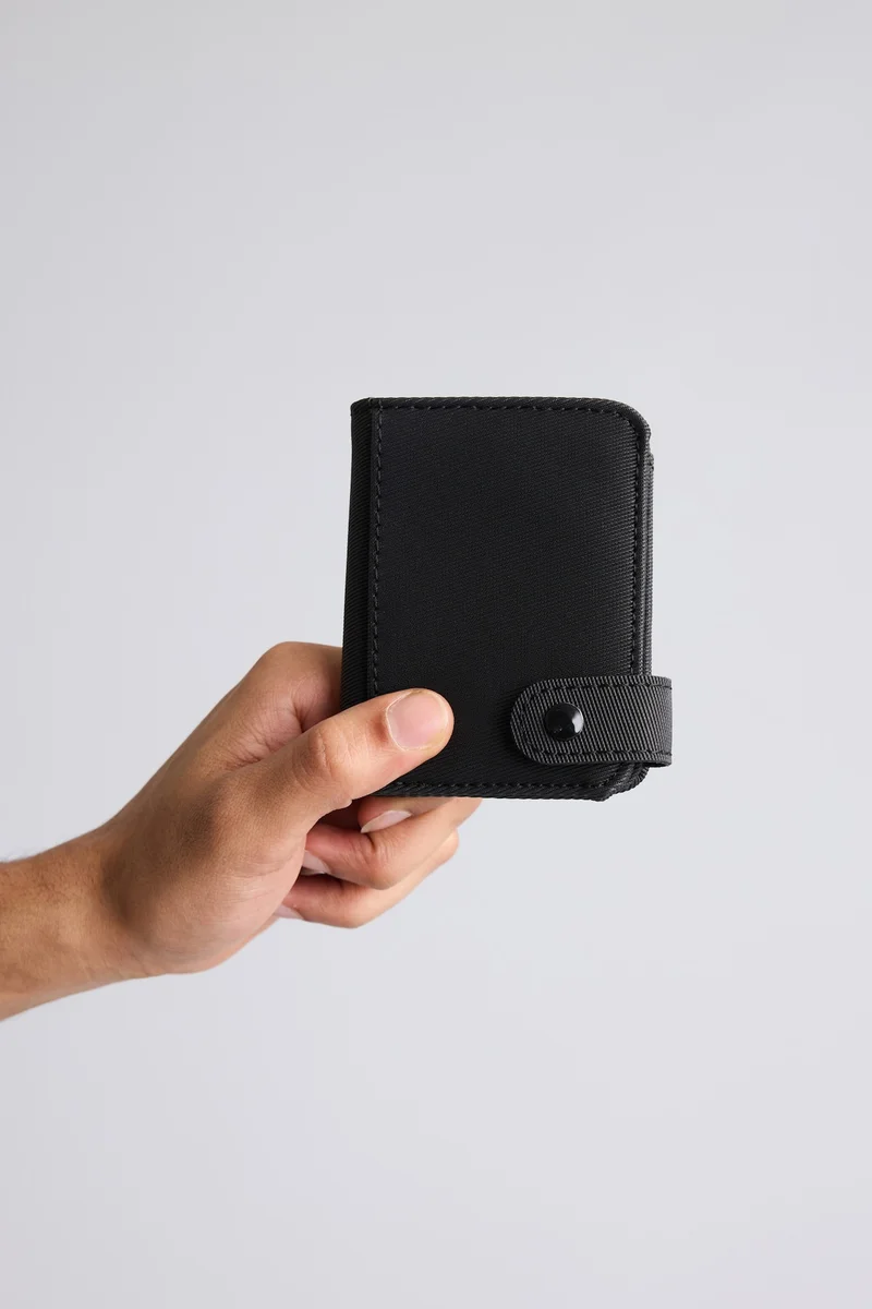 Defacto Man Faux Leather Business Card Wallet