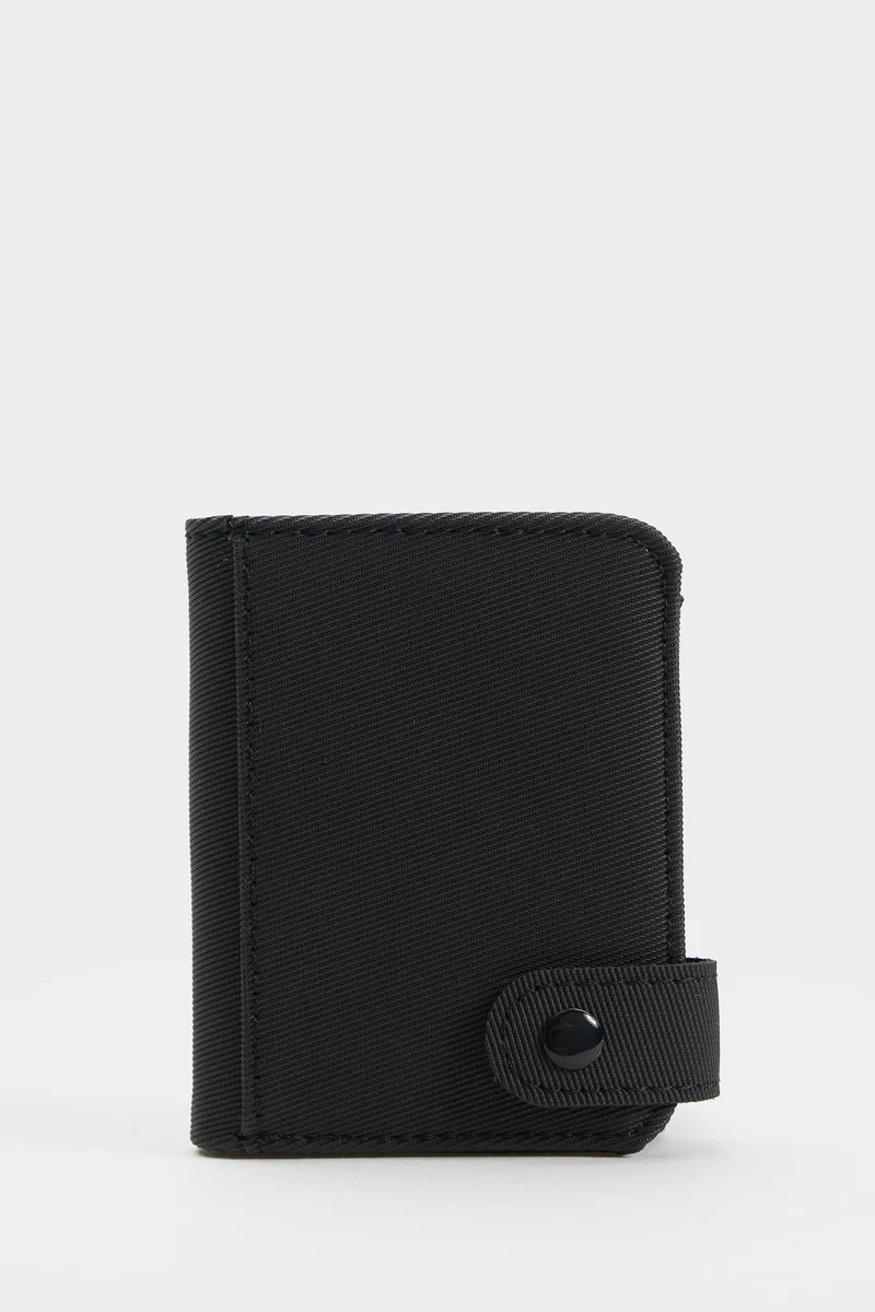Defacto Man Faux Leather Business Card Wallet