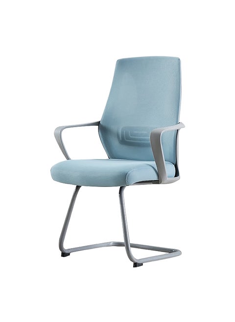 Fixed Frame Mesh Office Chair Blue And Grey 99.5 X 62 X 58 Cm Hc-901Vg