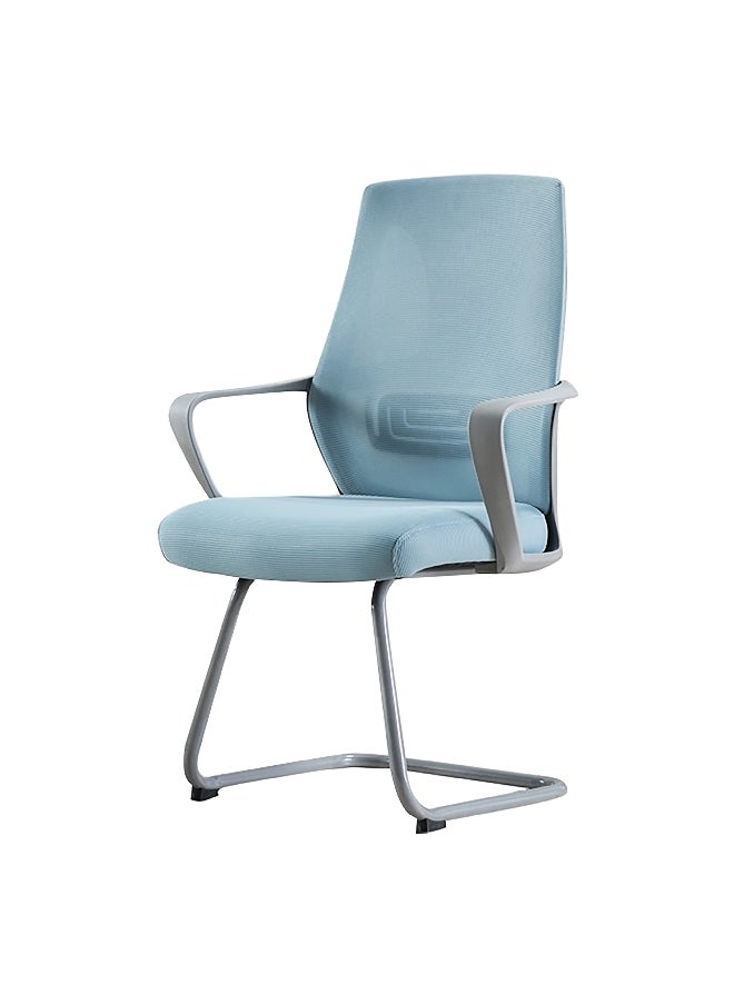 Micasa - Fixed Frame Mesh Office Chair Blue And Grey 99.5 X 62 X 58 Cm Hc-901Vg - Image 1