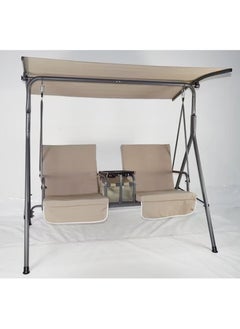 DubaiGallery Swing Cushions, 2 Seater Outdoor Swing Cushions, Porch Cushions with Canopy, Waterproof Porch Swing Cushions, Swing Chair Protector for Courtyard Garden  - Image 4