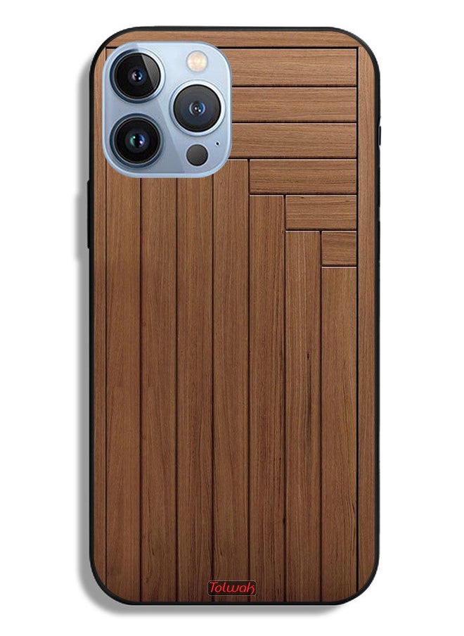 Tolwak - Apple iPhone 13 Pro Max Protective Case Door Pattern - Image 1