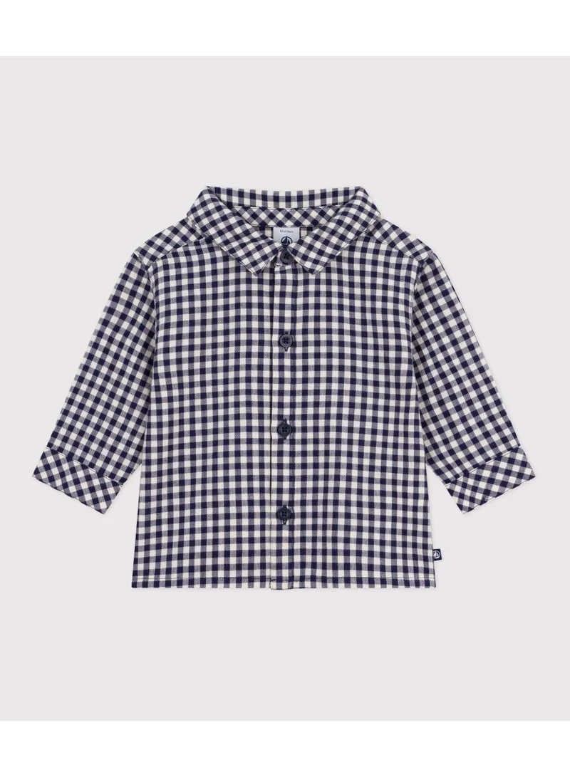 بيتي باتو قميص أطفال كاروهات من الفلانيل