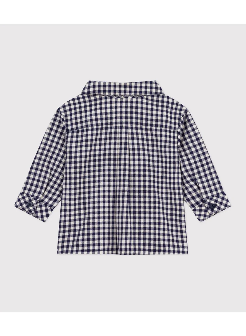 بيتي باتو قميص أطفال كاروهات من الفلانيل