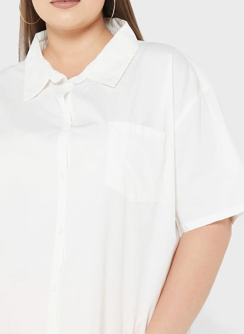 كوتون اون كيرف High Waisted Shorts
