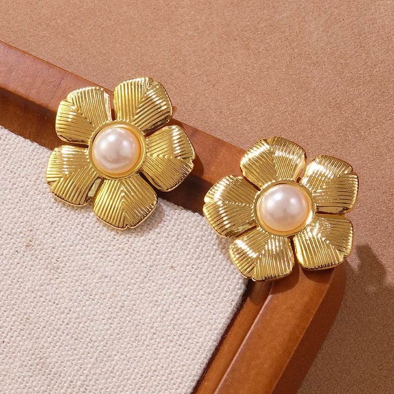 حلق أستانليس ستيل ذهبي