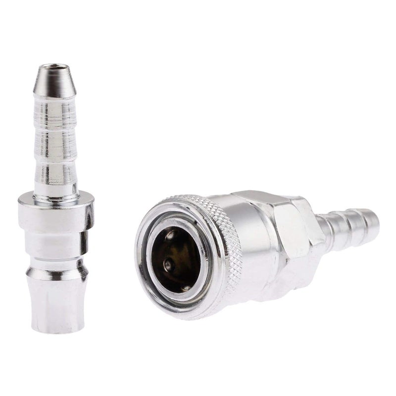 APPSTER 5 Set (5pcs SH20 + 5Pcs PH20) Pneumatic Fittings Air Line Hose Compressor Connector Quick Release Coupler 1/4 BSP Air Line Fittings for 8mm (inner diameter) (5 Set) - Image 4