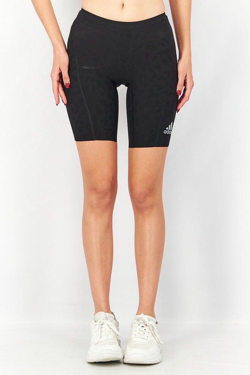 Adidas Women Sportwear Fit Training Tight  Shorts, Black  - Image 1