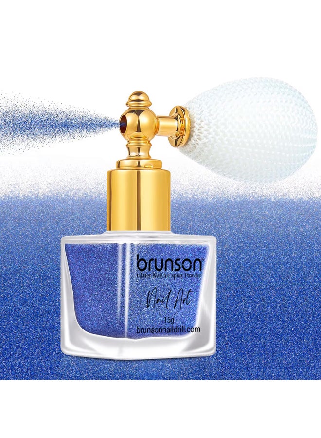 brunson Highlight Powder Glitter Spray 15g – Nail Art Glitter – Shimmer Highlighter Glitter Powder for Makeup – Nail Art – Craft Design BGPS41 - Image 2