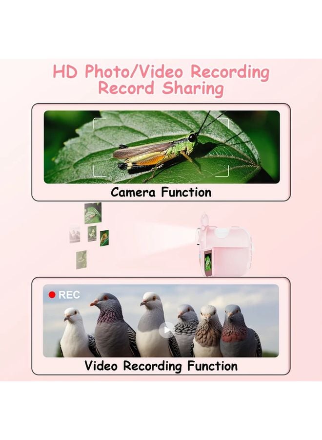 Purple Handheld Digital Microscope 1000X Magnification 2 Inch Screen USB Rechargeable - Image 3