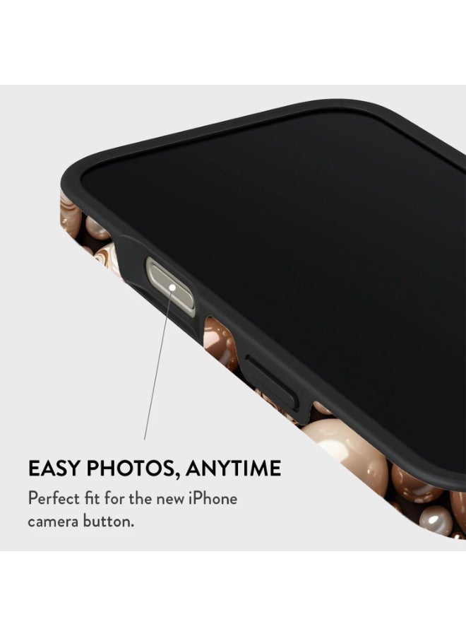 موبكوس جراب Mobcos المميز لهاتف iPhone 17 Pro بلون موكا، متوافق مع غطاء صلب مزدوج الطبقات مع حماية من السيليكون - غطاء مقاوم للخدوش والصدمات - Image 5