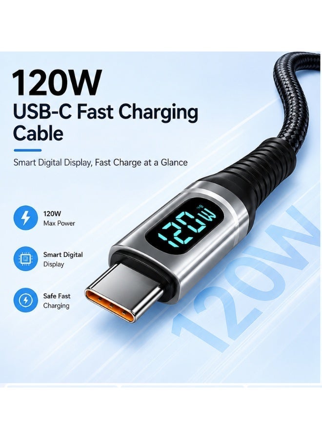 120W Flash Charging Data Cable - Image 1