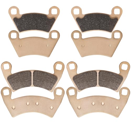 LOCOPOW Sintered Brake Pads for Polaris Ranger 800 500 570 700 900 XP Compatible with Polaris RZR 900 XP Ranger Crew 500 RZR 4 800 RZR 900 XP(Front and Rear) - Image 2