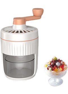 PARYAVARAN paryavaran Hand Ice Crusher Manual Crank Ice Crusher Portable Manual Ice Shaver Crusher Snow Cone Machine Ice Crusher Shaver for Outdoors Drink Home Smoothy  - Image 1
