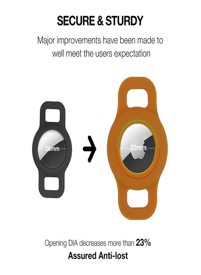 حامل طوق قطط من WHALEZON لجهاز Airtag، وحافظة حزام للقطط والكلاب الصغيرة لجهاز Airtag - Image 4