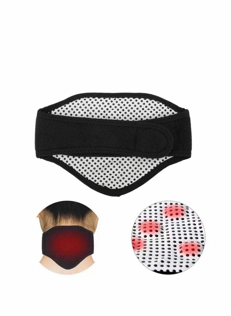 Excefore Neck Support Brace Neck Braces for Pain Relief and Bone Relaxer Self Heating Cervical Wrap Suffer Adjustable Warm Neck Guard Protector  - Image 2