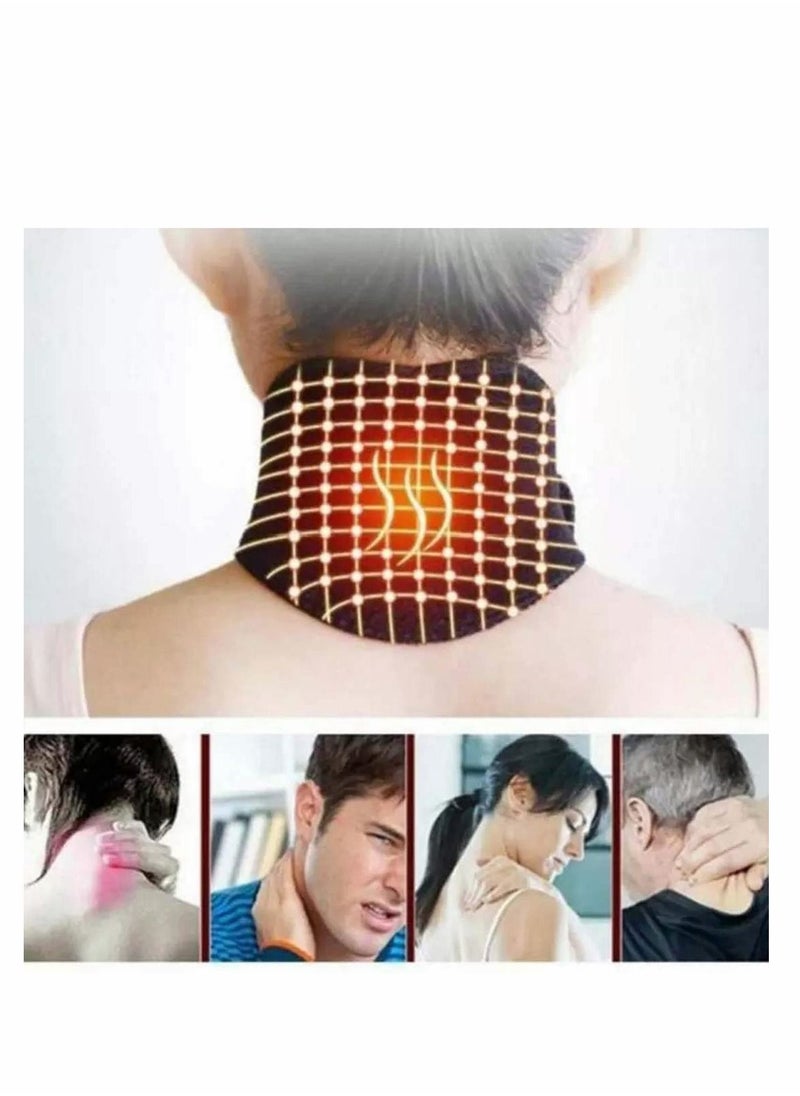 Excefore Neck Support Brace Neck Braces for Pain Relief and Bone Relaxer Self Heating Cervical Wrap Suffer Adjustable Warm Neck Guard Protector  - Image 4
