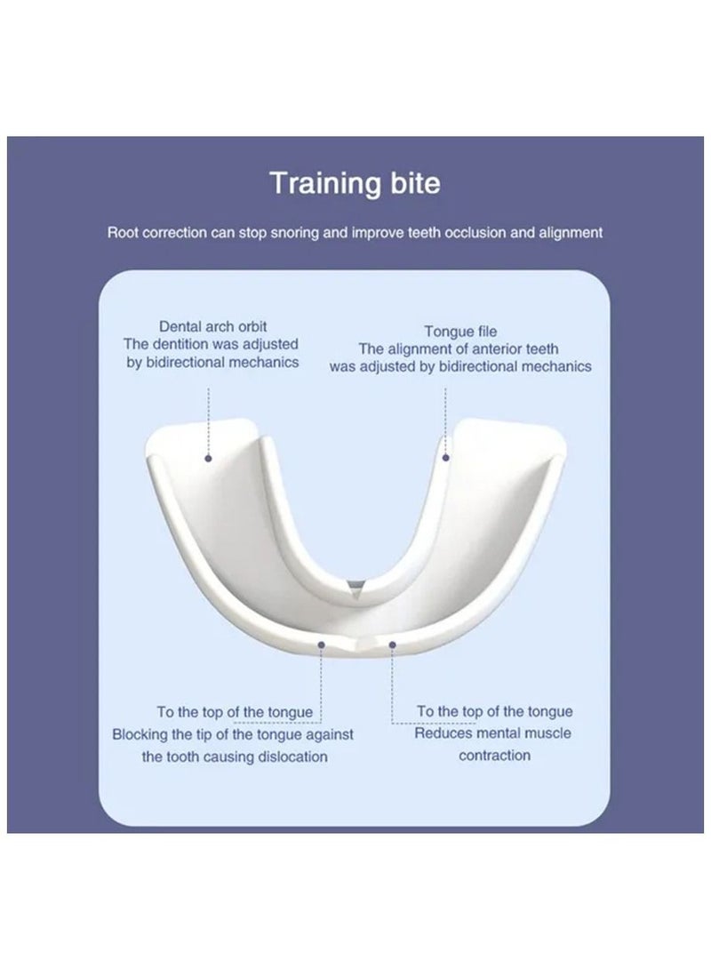 2pcs Anti-snoring Braces Apnea Guard Bruxism Tray Sleeping Aid Mouthguard Sleep Snoring Anti Snore Device Health Care
