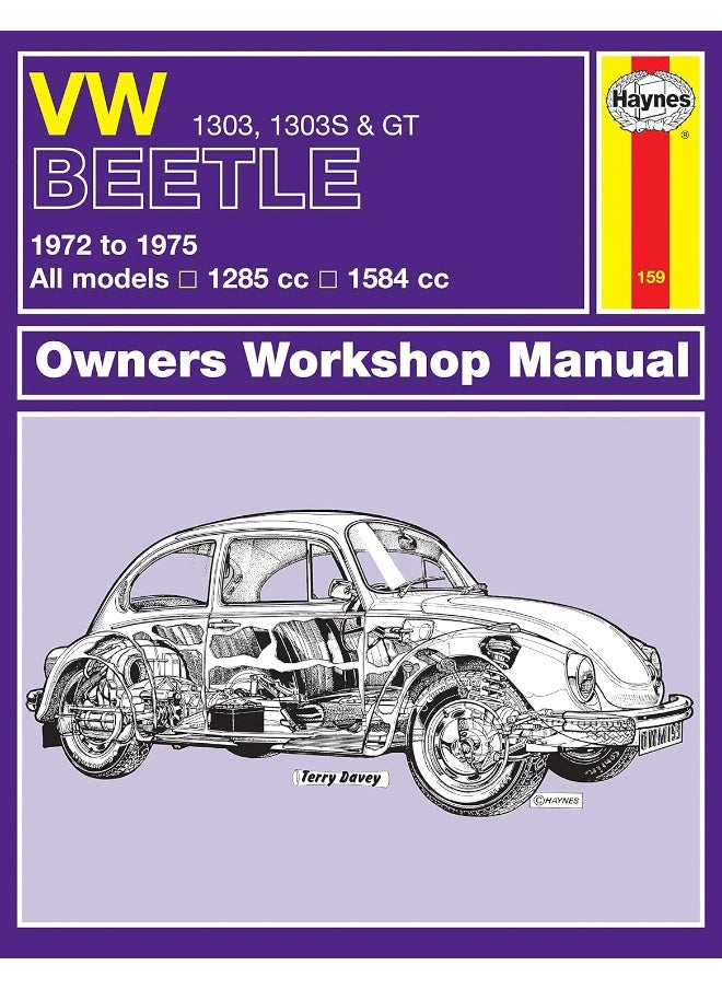 VW Beetle 1303, 1303S & GT (72 - 75) Haynes Repair Manual  - Image 2