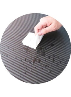 Taimi Anti-Tear Exercise Mat With Carrying Strap 183x61x1cm Black  - Image 4