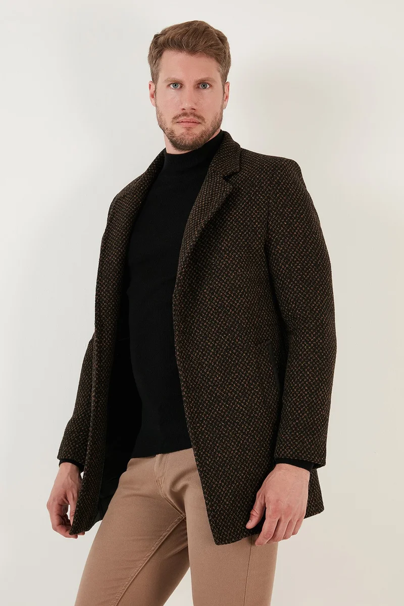 Buratti Slim Fit Cotton Cashew Coat Men's Coat 5840110
