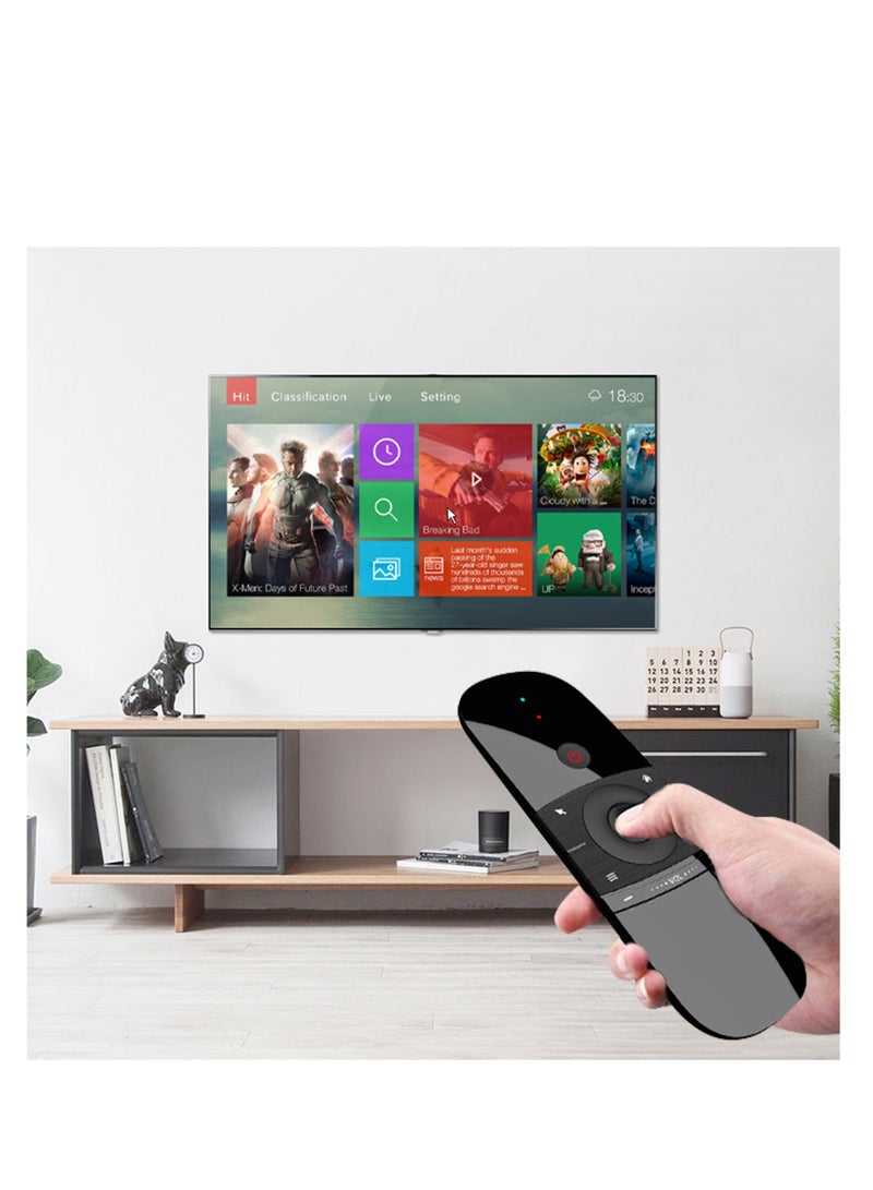 Wechip Teclado Y Fly Air Mouse Wireless Remote Control Black - Image 5