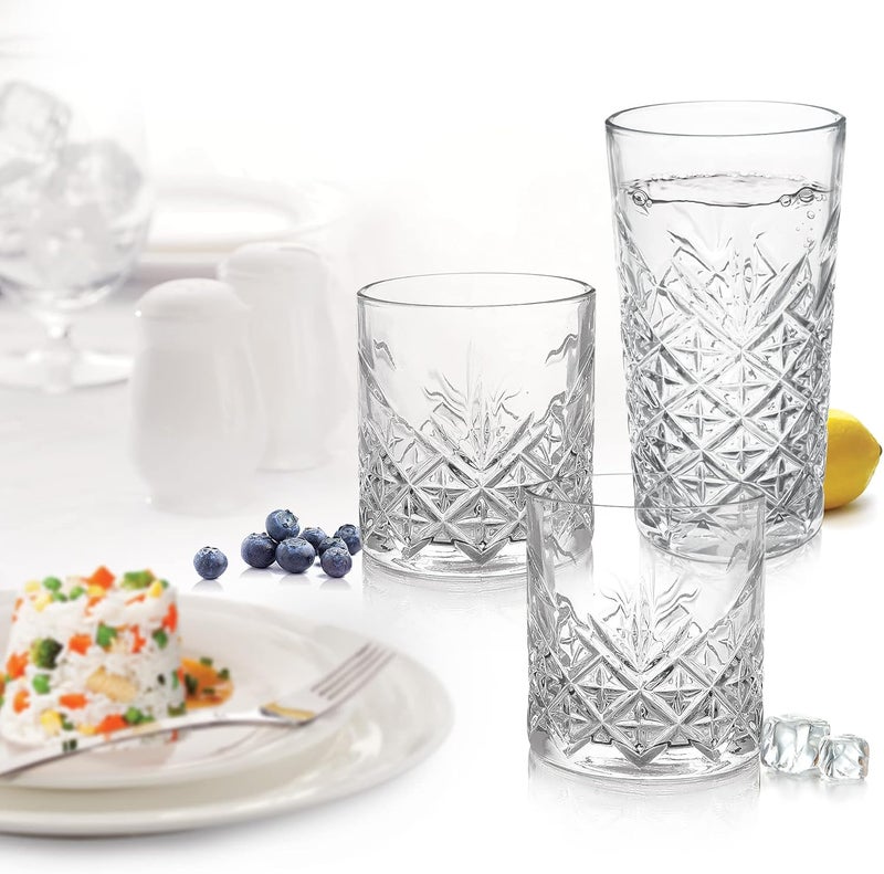 TREO تريو من ميلتون مجموعة كؤوس ويسكي بارلي 6 قطع - Image 4