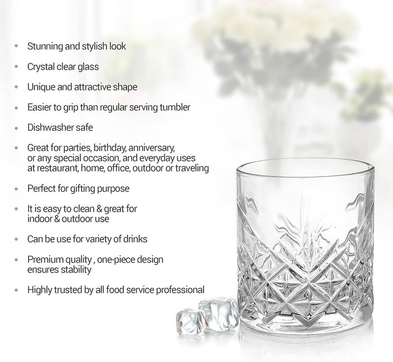 TREO تريو من ميلتون مجموعة كؤوس ويسكي بارلي 6 قطع - Image 2