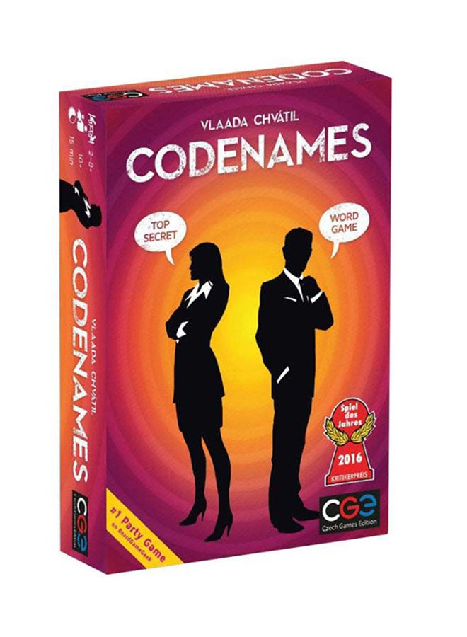 Arabest Codenames Party Card Board Game 7x16x23cm - Image 2