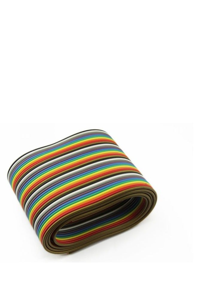 Flat Ribbon Cable-40 1 meter Rainbow Color