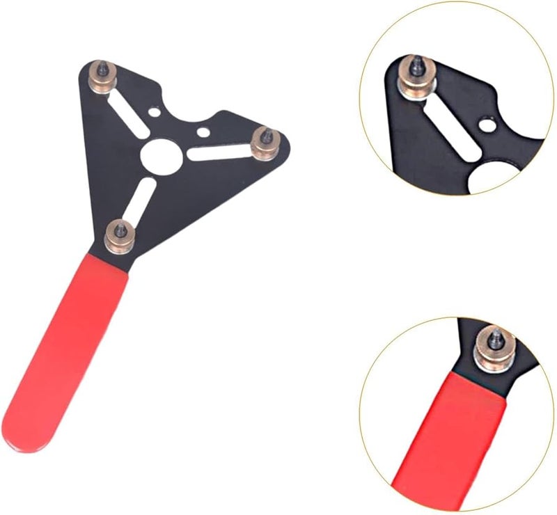 Universal Air Conditioner Compressor Clutch Holding Tool Spanner Wrench 8 27x4 33 Inch - Image 3