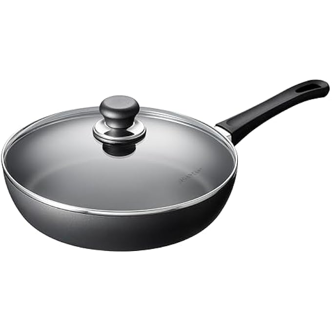 SCANPAN Classic 28 Cm Saute Pan With Lid - Image 1