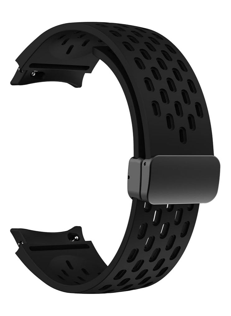 TIGER No Gap Watch Band for Samsung Galaxy Watch 7 40mm/44mm, Watch 6 Classic 43mm/47mm, Watch 5 Pro 45mm, Watch 4 Classic 42mm/46mm, Watch 6/5/4 40mm/44mm – 20mm Breathable Silicone Sport Band, Comfortable and Durable - Image 1