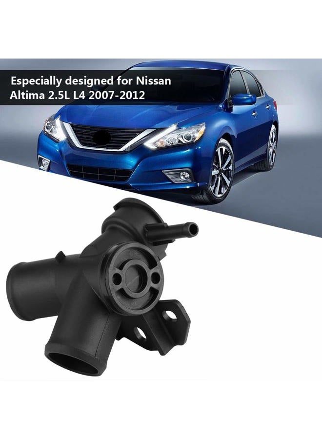 EVGATSAUTO Car Upper Coolant Radiator Filler Neck, Plastic Engine Radiator Filler Neck Car Upper Radiator Filler Neck 21501-9HA0A for Altima 2.5L L4 2007 2008 2009 2010 2011 2012 - Image 2