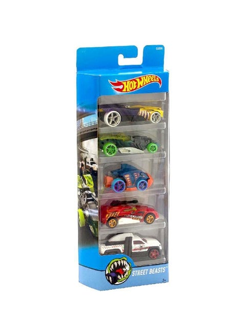 Street Beasts 5-Pack Cars Die-cast Toy Model