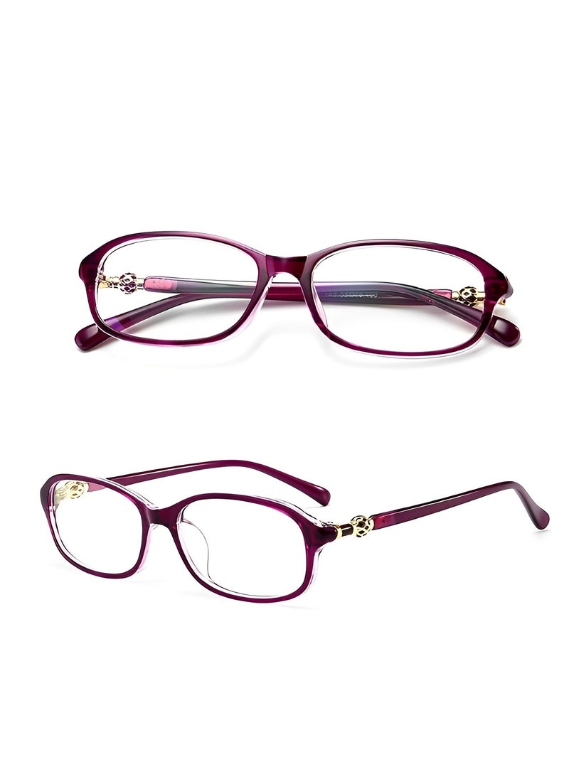 REOCLE - Women's Reading Glasses Anti Eyestrain Blue Light Blocking Glasses Lightweight Durable Readers Computer Readers - Image 1