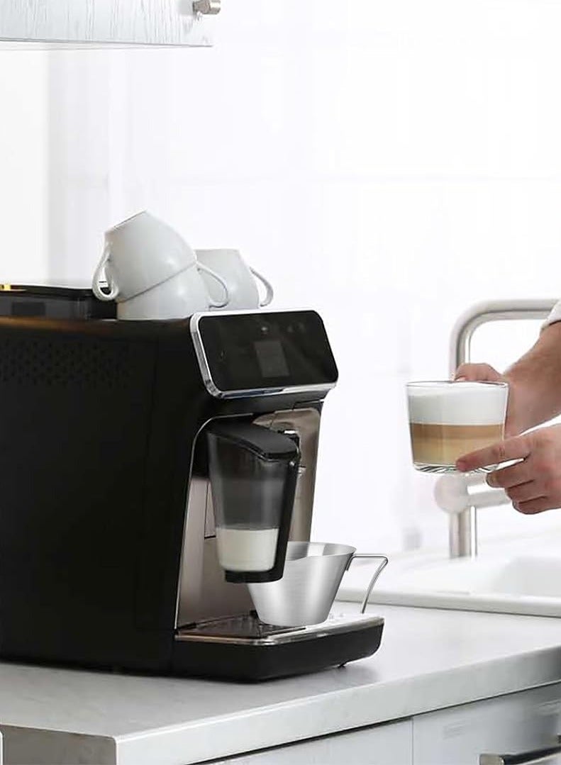 كوب معياري من الستانلس ستيل بسعة 100 مل لتحضير القهوة والإسبريسو والصوصات – دقة عالية وجودة احترافية - Image 5