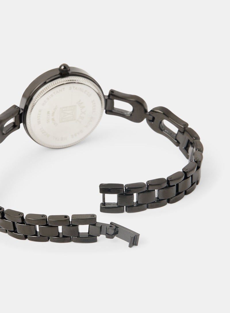 Maxel ساعة يد أنالوج فاخرة للسيدات MX165 - 28 مم - Image 3