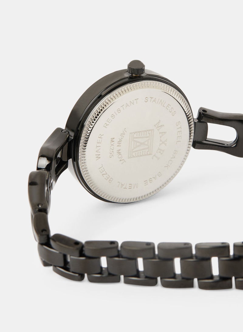 Maxel ساعة يد أنالوج فاخرة للسيدات MX165 - 28 مم - Image 4