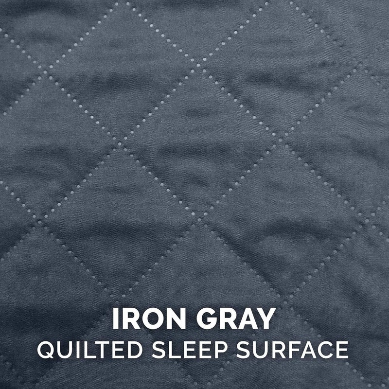 Furhaven Replacement Dog Bed Cover Quilted Sofa-Style, Machine Washable - Iron Gray, Jumbo Plus (XX-Large) - Image 4