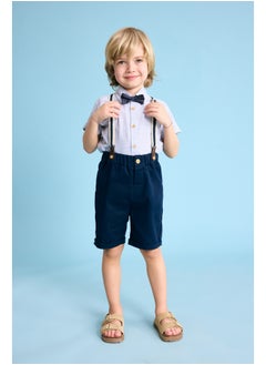 Babyboy Regular Fit Shirt Neck Woven Set - 2 Pack