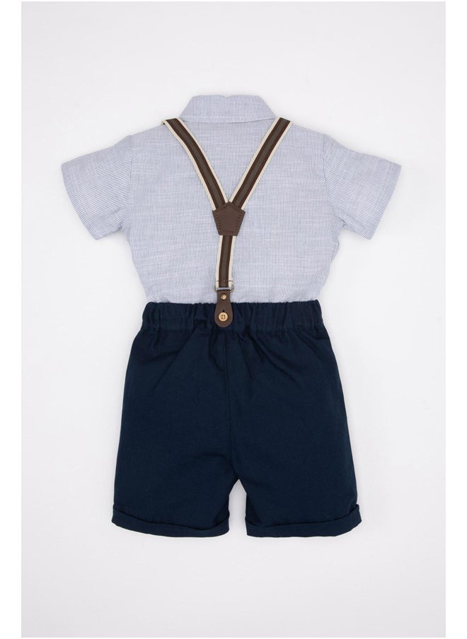 DeFacto - Babyboy Regular Fit Shirt Neck Woven Set - 2 Pack - Image 1