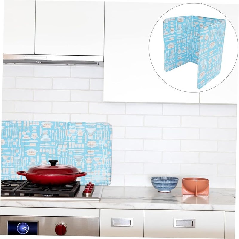 High Temperature Resistant Aluminum Foil Oil Splash Guard For Kitchen Stove - Image 4