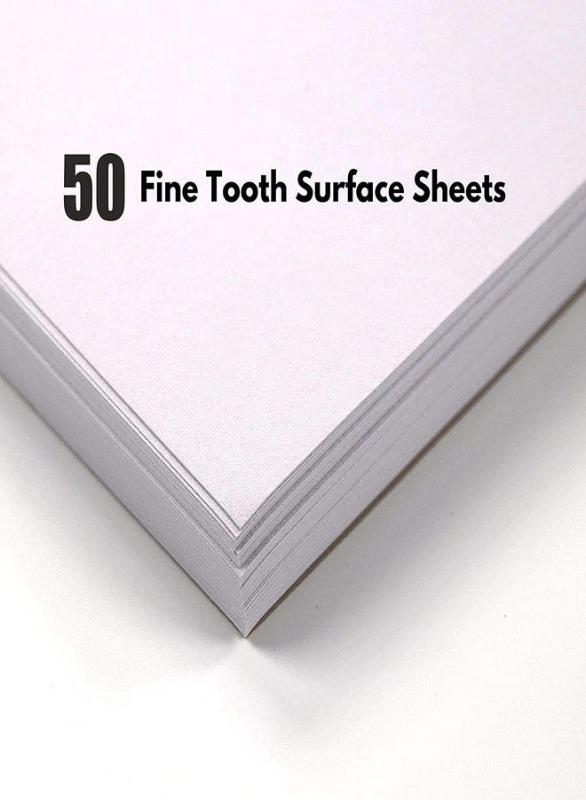 KARTMEN Paper 50 Sheet A4 Sketchbook | Top Spiral-Bound Sketchpad for Artists | Sketching and Drawing Perforated 140 GSM Craft Book, Acrylic - Image 3