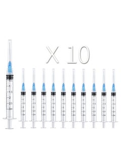Medical Disposable Syringe  3 ml With Needle, Individually Sealed, 10 Pack