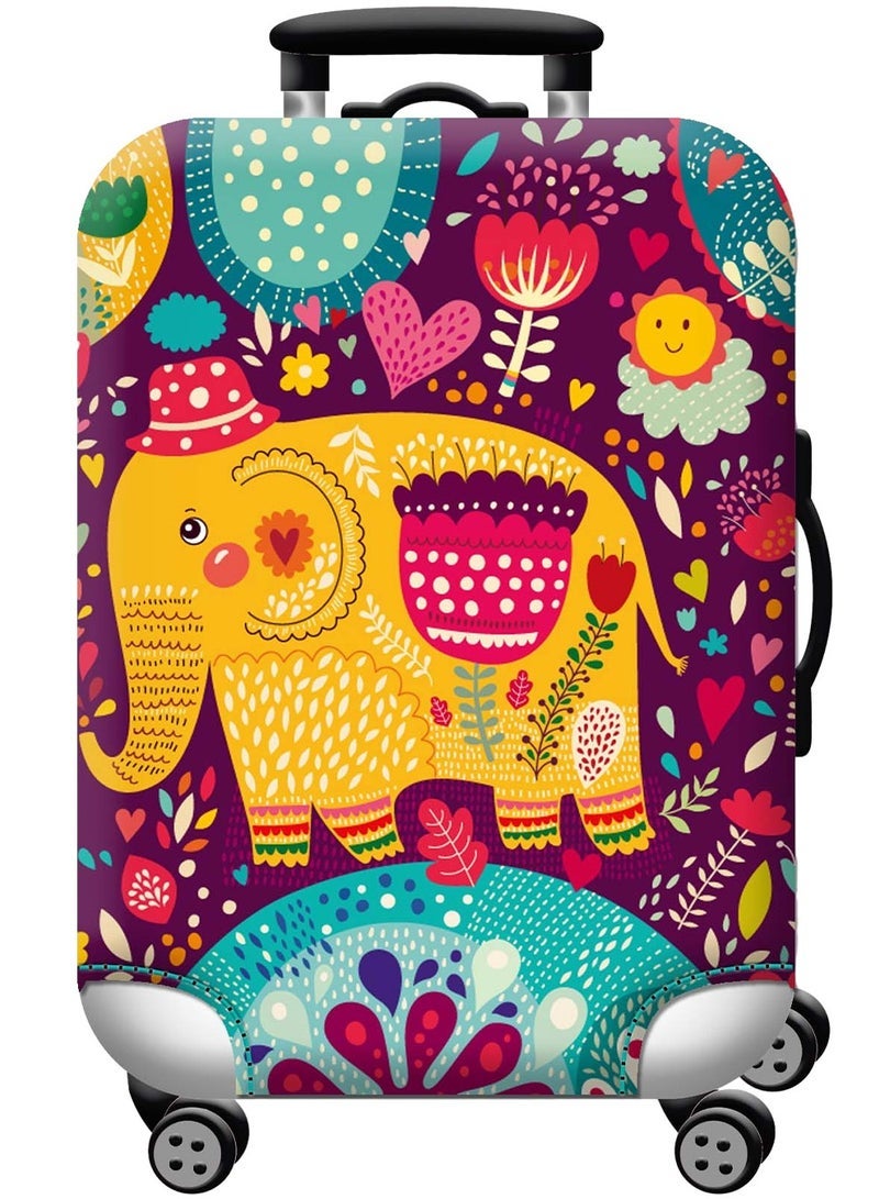 URbazaar Elastic Travel Luggage Cover Travel Suitcase Protective Cover for Trunk Case Apply to 18-30 inch luggage Suitcase Cover - Image 1