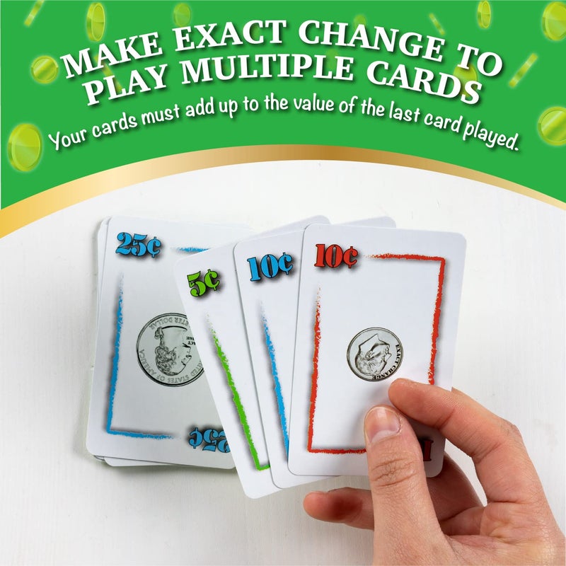 Continuum Games Exact Change Card Game - Educational Money Counting Game for Kids - Image 4